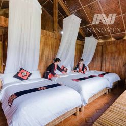 mẫu chăn ga homestay