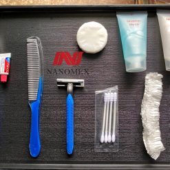 Bộ vật tư tiêu hao khách sạn mix tone xanh