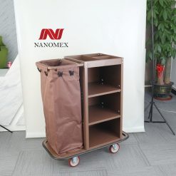Xe đẩy dọn phòng khách sạn chuyên nghiệp