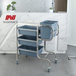 Xe đẩy dọn dẹp, làm vệ sinh khách sạn